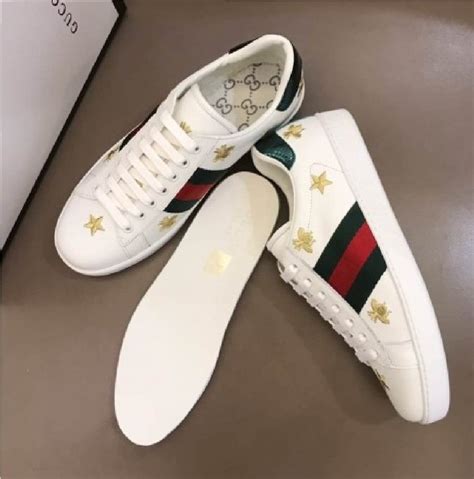 gucci ace star sneakers replica|Gucci star and bee boots.